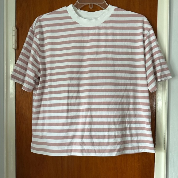 Nordstrom Tops - Nordstrom Pink and White Striped Top